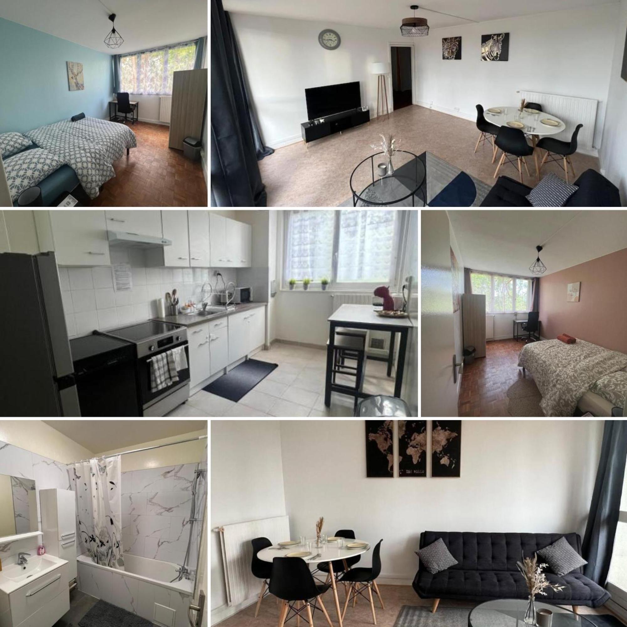 Апартаменты Appt T3, 65 M2 Proche De Paris Мери-сюр-Уаз Экстерьер фото