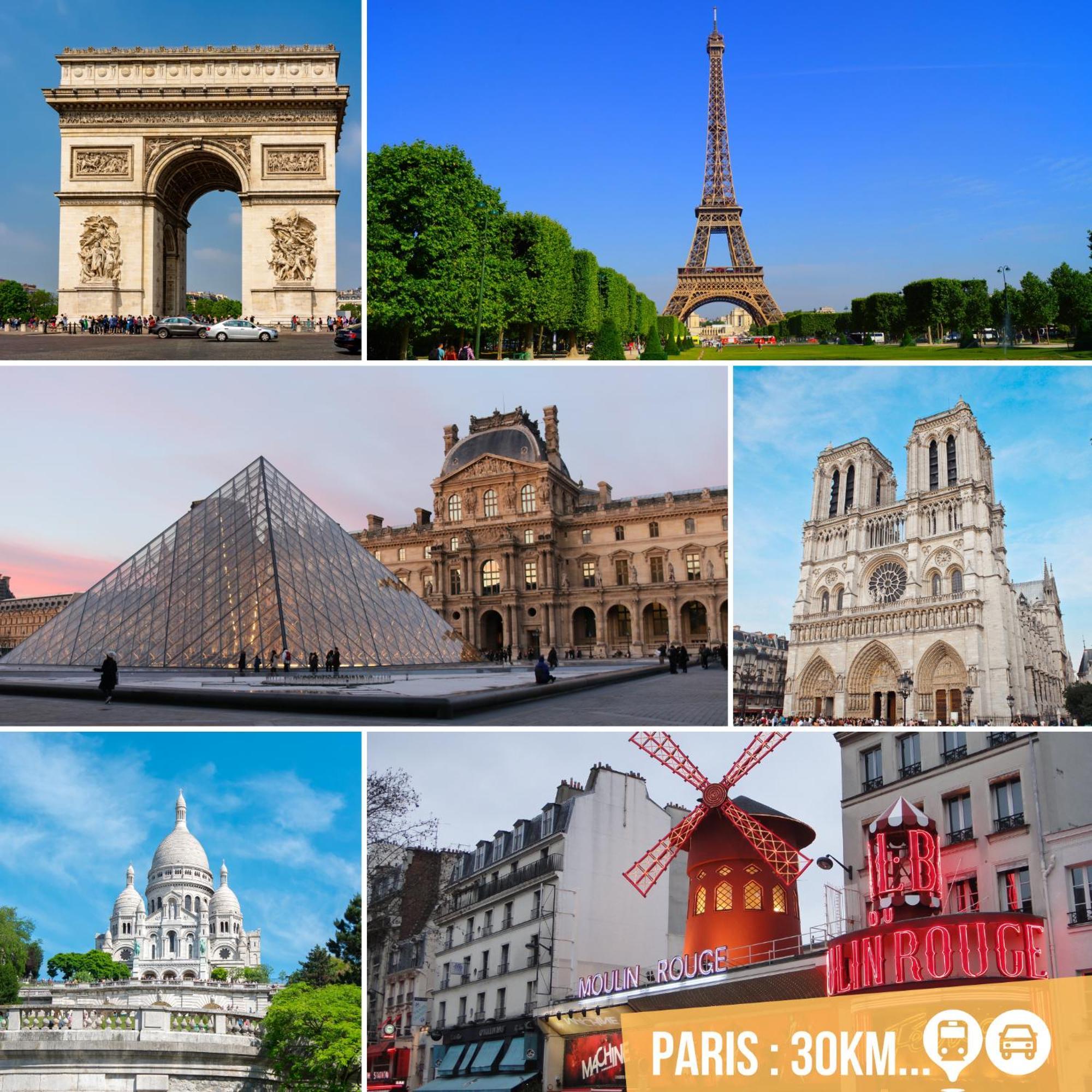 Апартаменты Appt T3, 65 M2 Proche De Paris Мери-сюр-Уаз Экстерьер фото